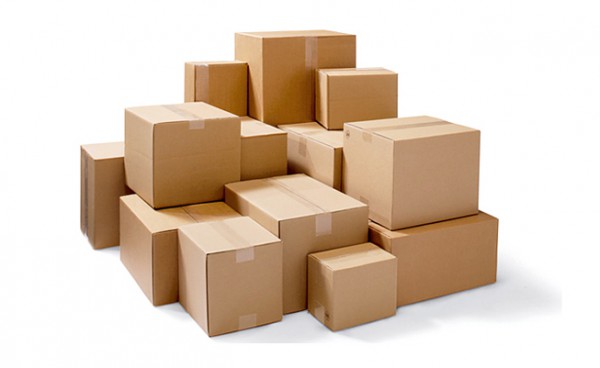 Cardboard Boxes - Stock